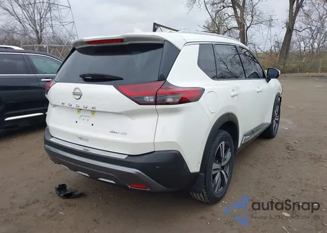 2023 Nissan Rogue Sl Intelligent Awd из США, поврежденный, VIN JN8BT3CB3PW465656